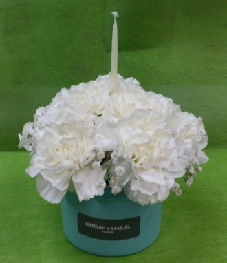HC-091 White flower cup cake
