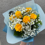 HC-162 Yellow Rose Bouquet